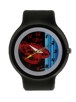 Zoop - Space Age Multi-colour Dial Plastic Strap
