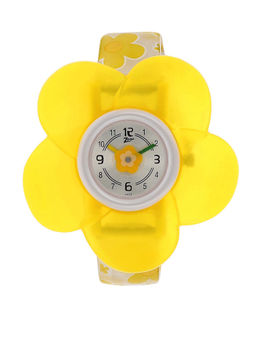 Zoop - Silver Dial Plastic Strap Watch