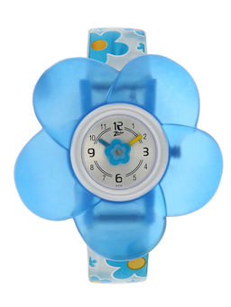 Zoop - Silver Dial Multicoloured Plastic Strap Watch