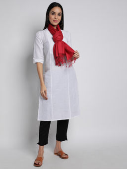 ZEDAAR - Red Pashmina Stoles