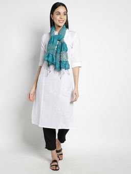 ZEDAAR - Teal Lycra Stoles