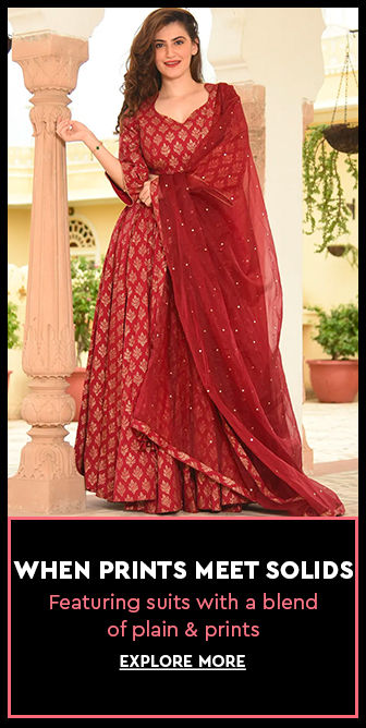 plain red suit design