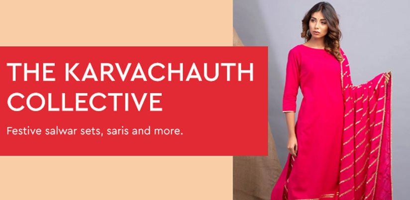 latest dress for karwa chauth