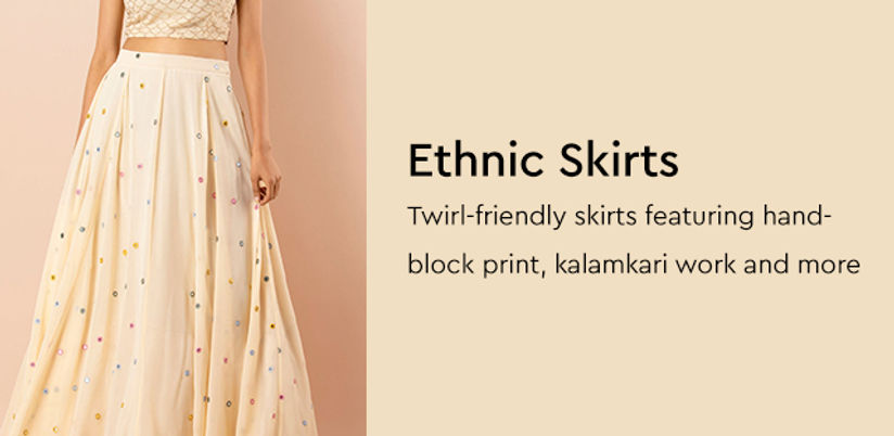 Ethnic Long Skirts Online Buy Traditional Indian Skirts At Nykaa Fashion Quality service and professional assistance is provided when. ethnic long skirts online buy