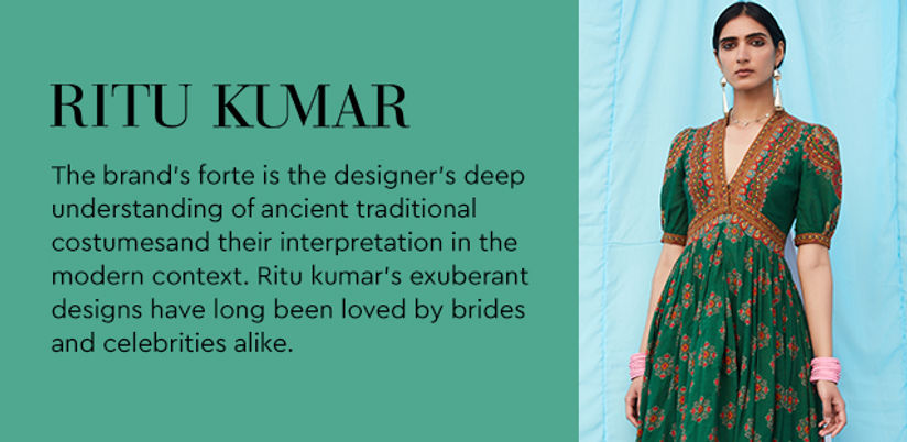 ritu kumar party wear dresses