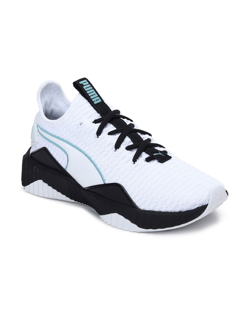 puma defy sneakers white