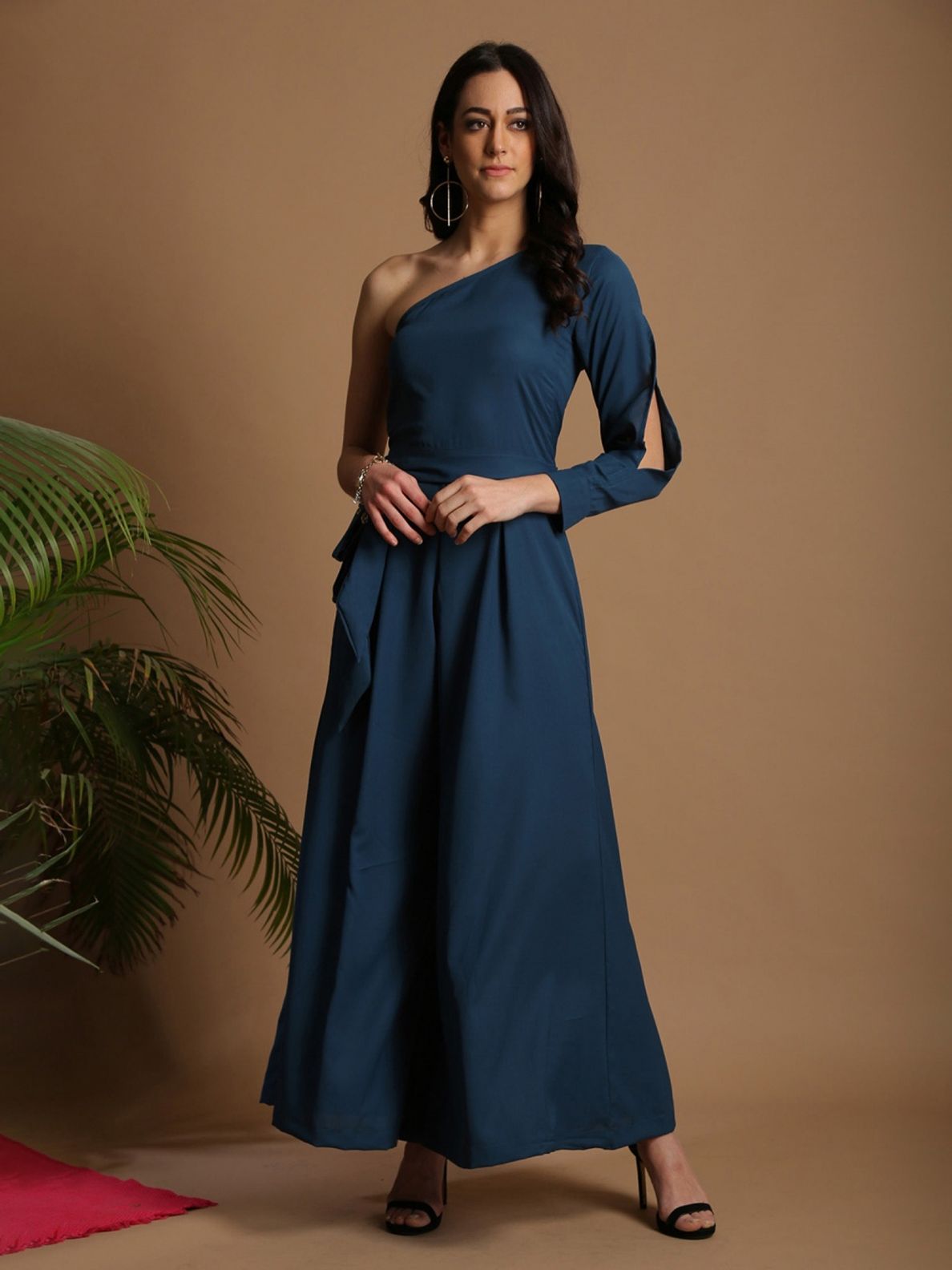 teal colored jumpsuits