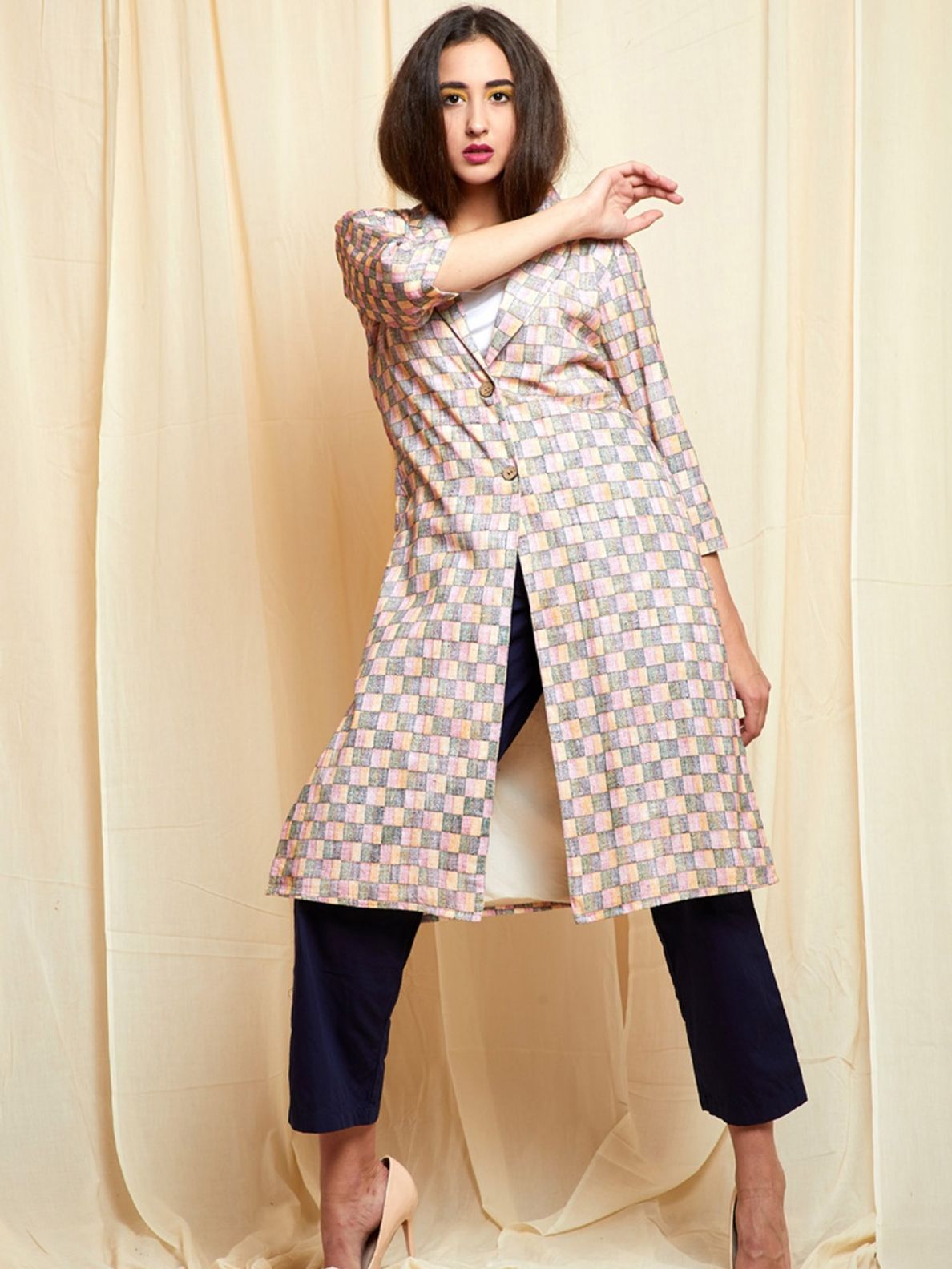 Studio Shikha Malik Coats Buy Studio Shikha Malik Check Straight Coat Online Nykaa Fashion Stream tracks and playlists from shikha malik on your desktop. nykaa fashion