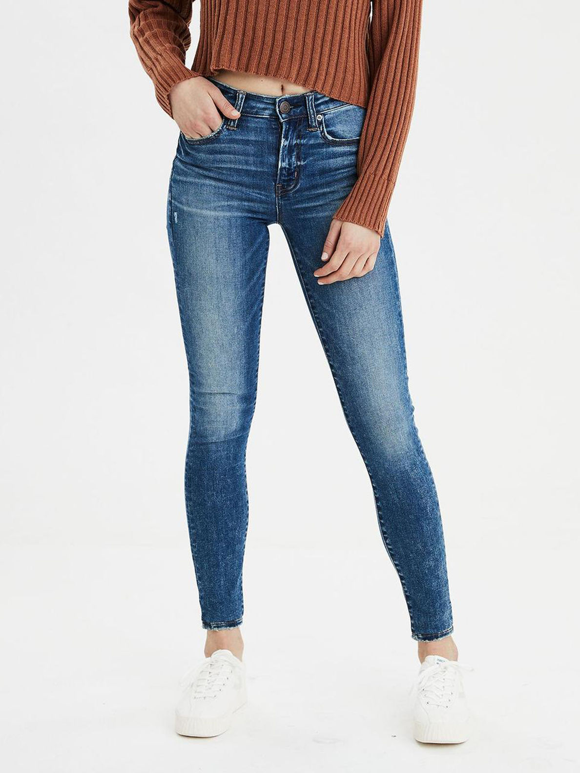american eagle blue jeans
