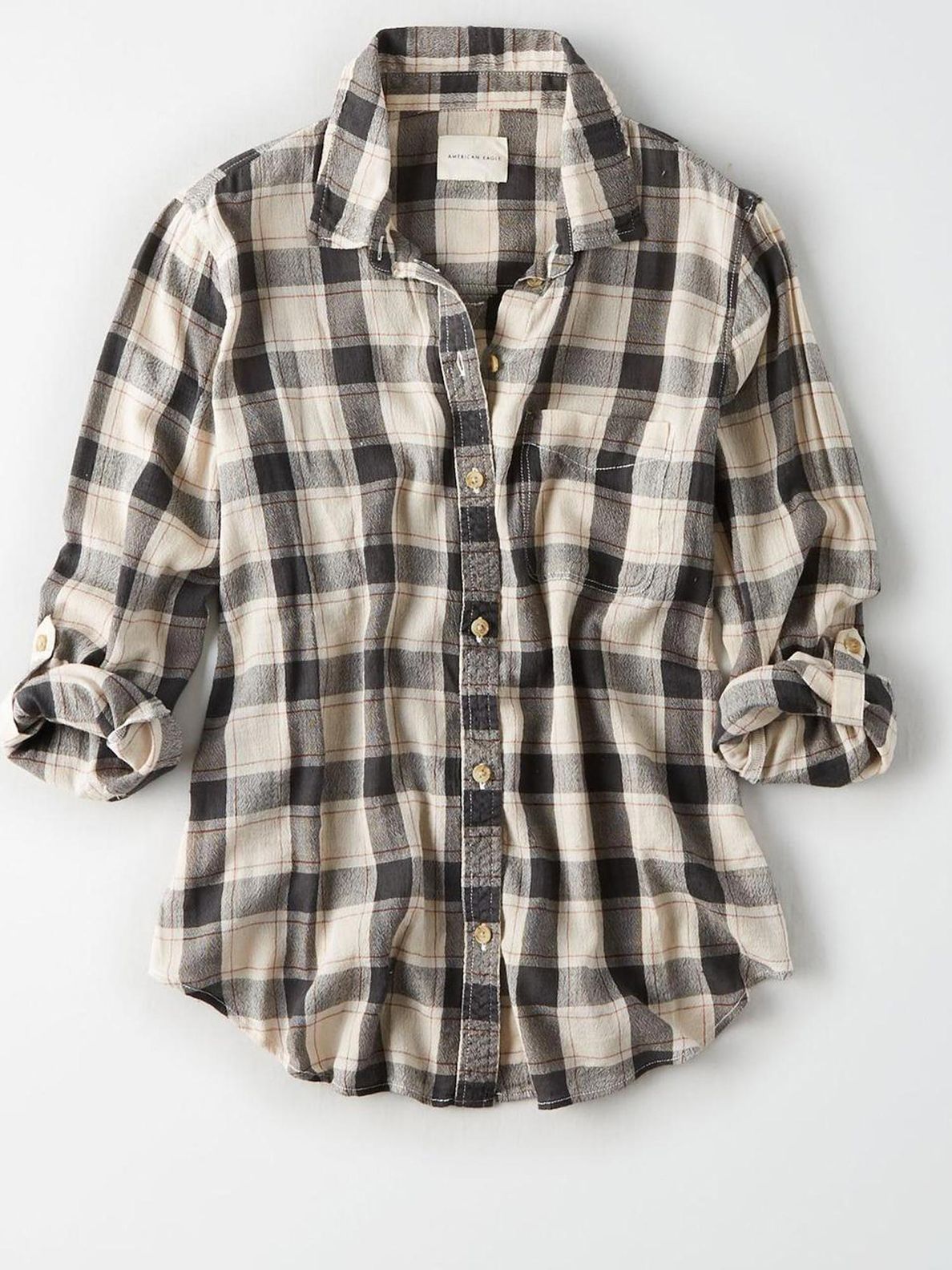 American eagle check shirt clearance