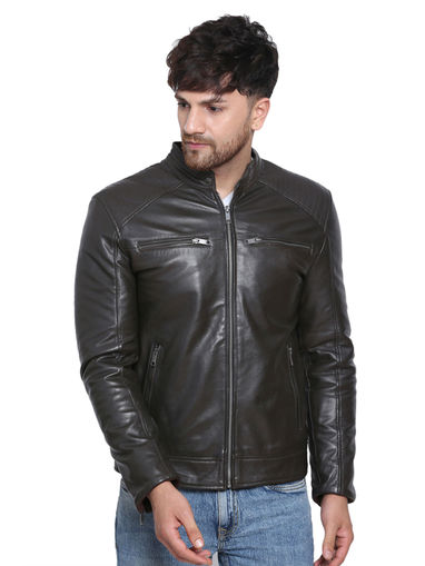 jabong leather jacket
