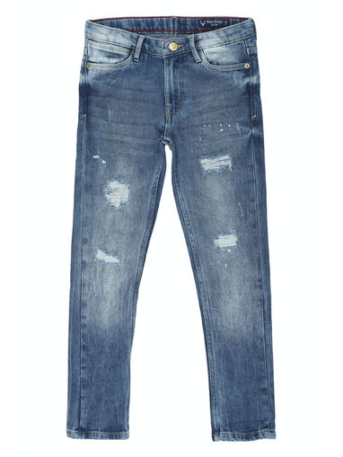 Allen Solly Junior Girls Blue Jeans 