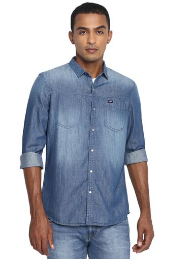 Buy Pepe Jeans Navy Blue Shirt Online 