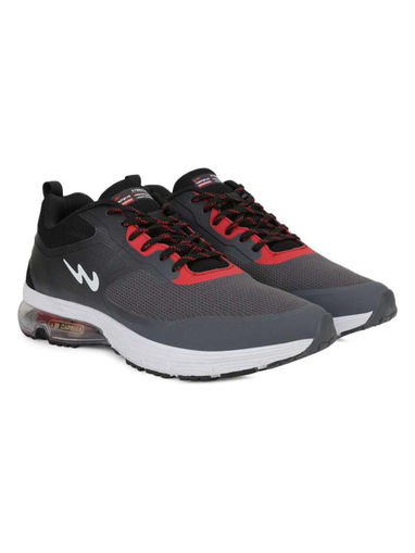 Buy Campus Dhoom-2 Black Running Shoes 