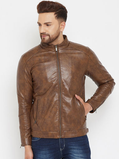 raymond leather jacket