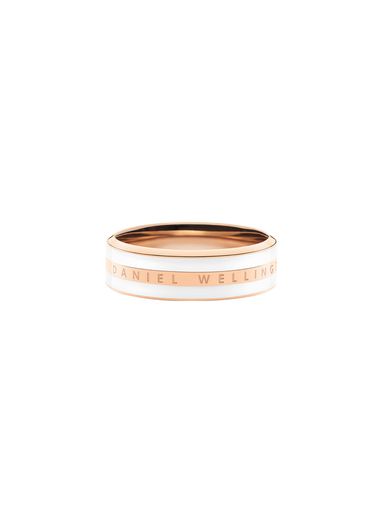 Daniel Wellington Rings Buy Daniel Wellington Rose Gold Classic Satin White 60 Mm Ring Online Nykaa Fashion