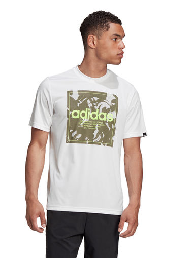 adidas M Bl Sj T Grey Walking T-shirt 