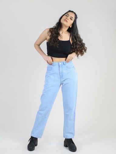Freakins Jeans And Jeggings Buy Freakins Eco Washed Dark Flared Jeans Online Nykaa Fashion