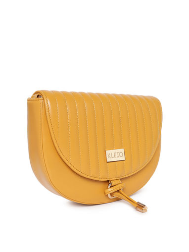 mustard sling bag