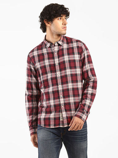 Buy Levi's Red Checked Shirt Online 