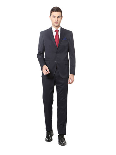 Peter England Suits Buy Peter England Grey Solid Three Piece Suit Online Nykaa Fashion