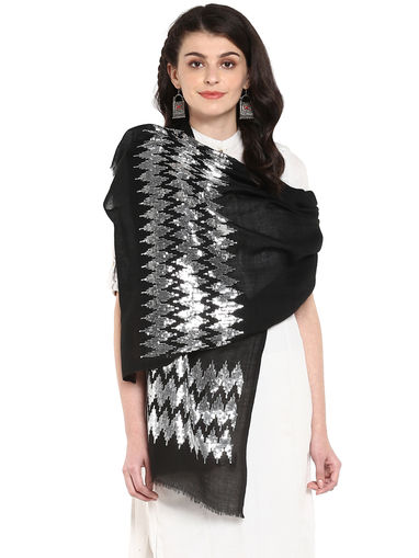 Sequin stole online clearance