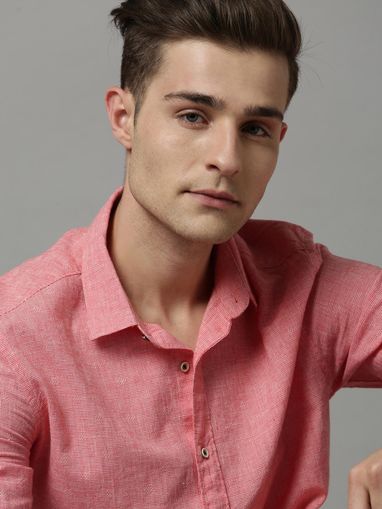 Linen Club Casual Shirts Buy Linen Club Embellished Regular Fit Maroon Shirt Online Nykaa Fashion