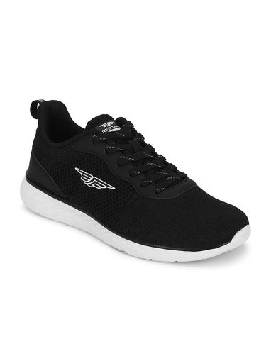 Red tape all black sports shoes Clearance