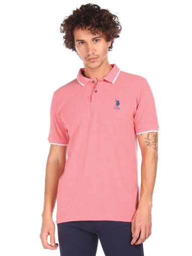 Buy Arrow Sports Pink Mercerized Cotton 