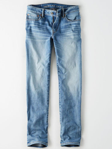 American Eagle Blue Solid Casual Jeans 