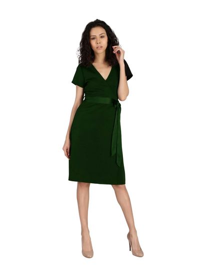 Wrap dress online india clearance