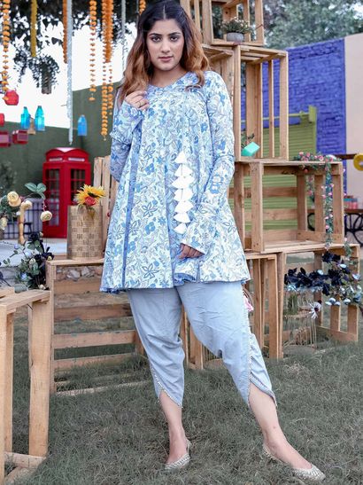 designer dhoti style kurtis online