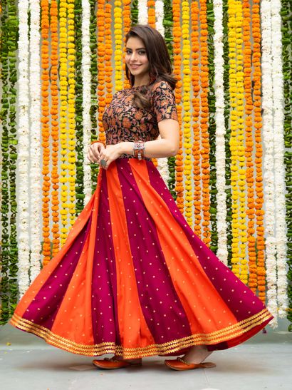 plus size lehenga