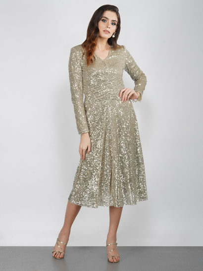 sequin party wear