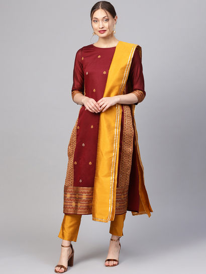 boat neck kurti neck design