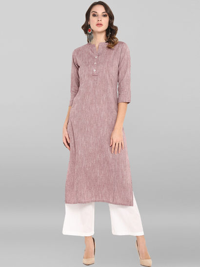 straight kurtis design