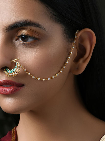 Nose Ring And Nath Online Buy Nose Ring And Nath At Best Prices In India Nykaa Fashion