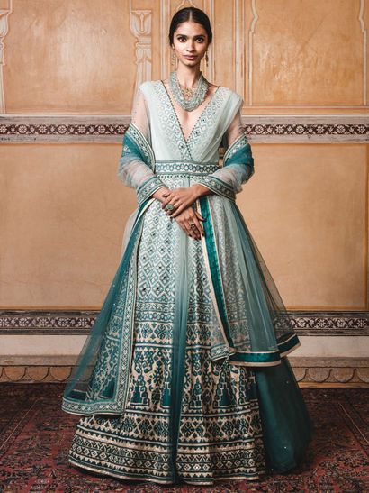 churidar for wedding reception