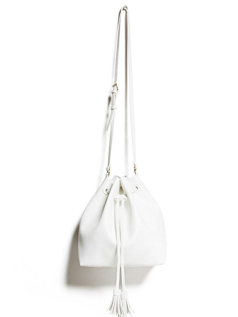 forever 21 white bag
