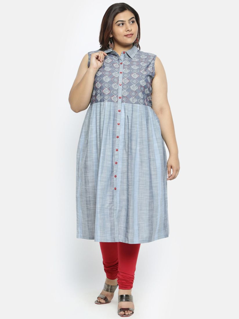 Plus size kurtis online shopping Sale