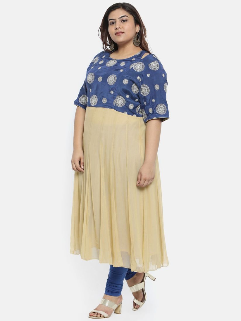 plus size kurtas online