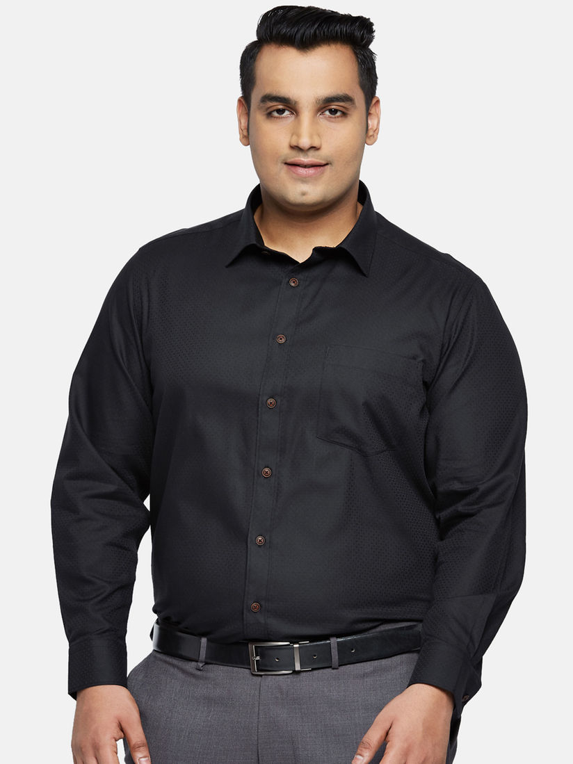 plus size formal shirts