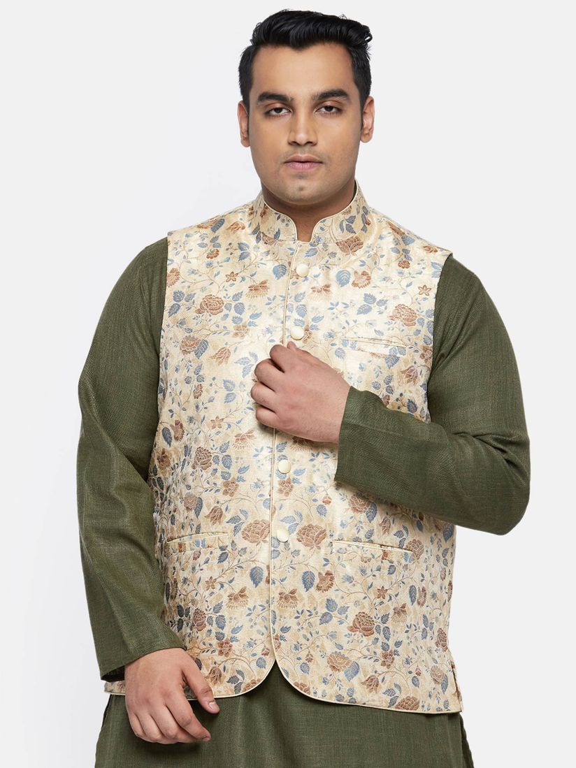 plus size nehru jacket