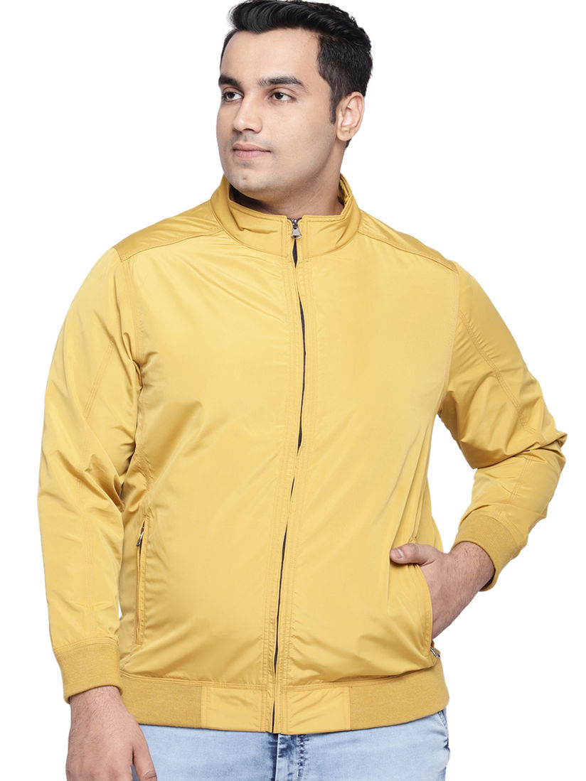 plus size yellow jacket