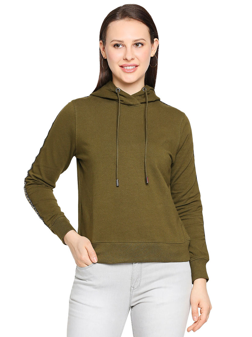 Maaji Womens Fashion Pullover with Hood Sweatshirt Maaji Womens Fashion Pullover with Hood Sweatshirt