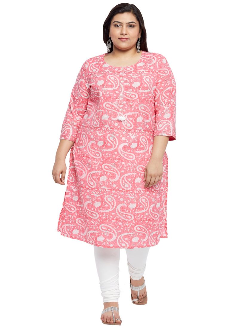 plus size kurtas online