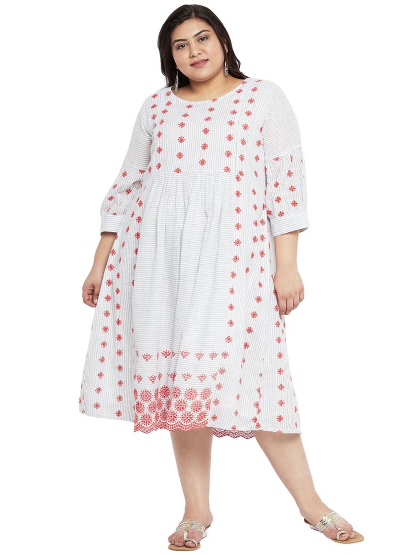Plus size ethnic dresses clearance