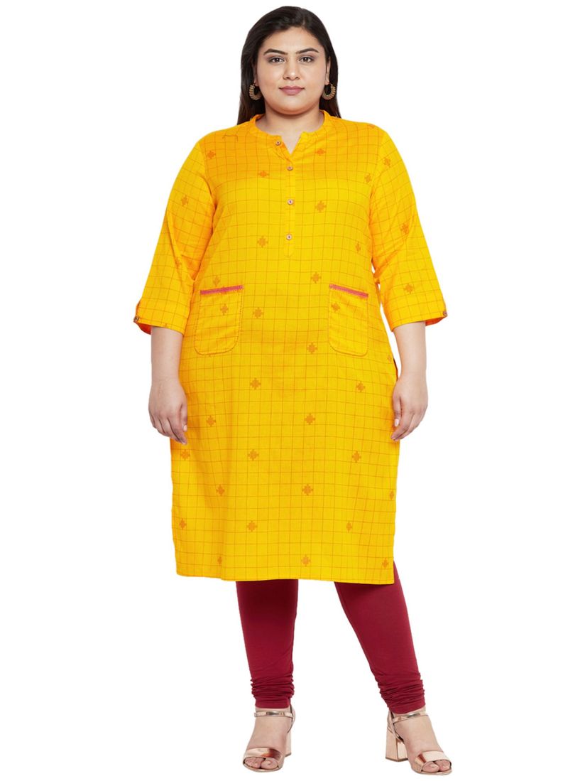 plus size kurtas online