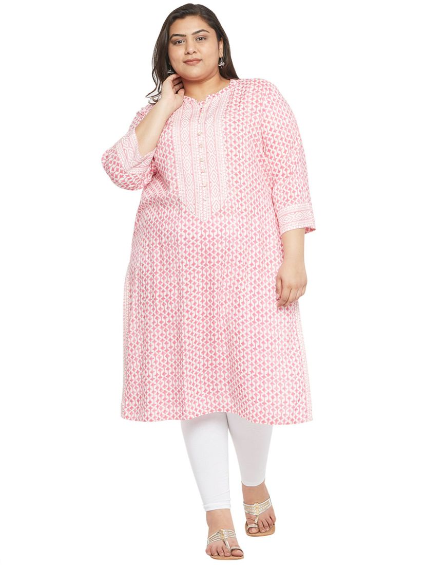 plus size kurtas online