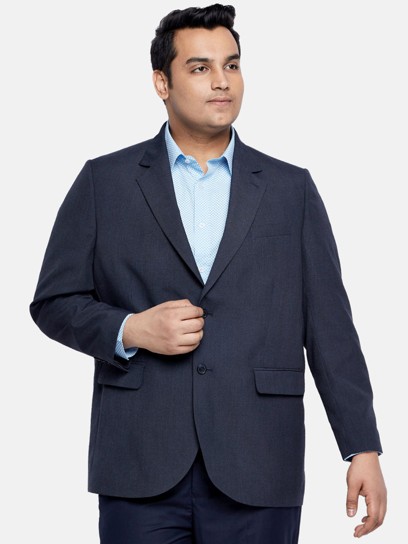 plus size navy blazer